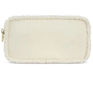 NWT 100% Authentic Stoney Clover Ln Small Pouch with Sherpa Trim